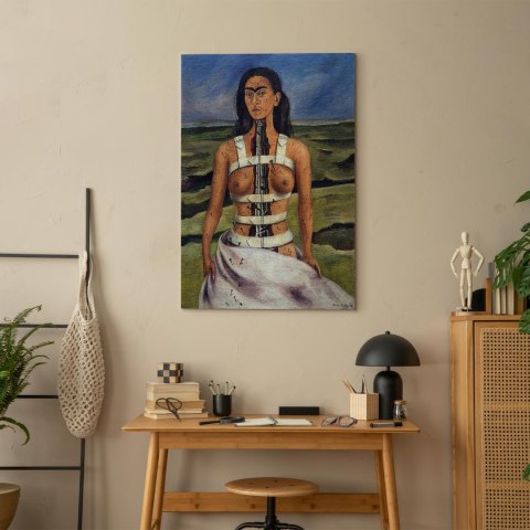 Obraz - Frida Kahlo - Strzaskana kolumna 40x60 Standard