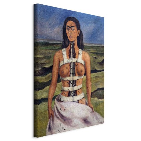 Obraz - Frida Kahlo - Strzaskana kolumna 60x90 Standard