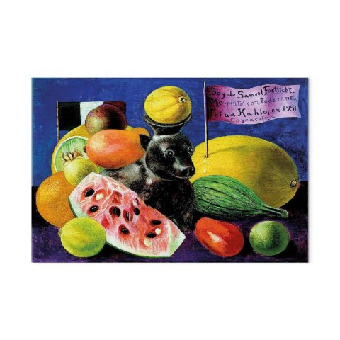Obraz - Frida Kahlo - Martwa natura 30x20 Na płótnie włoskim