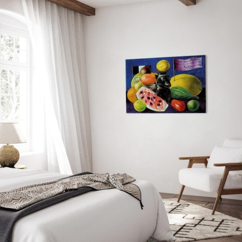 Obraz - Frida Kahlo - Martwa natura 60x40 Standard