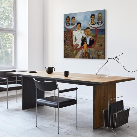 Obraz - Frida Kahlo - Moi dziadkowie, rodzice i ja 60x60 Na płótnie włoskim