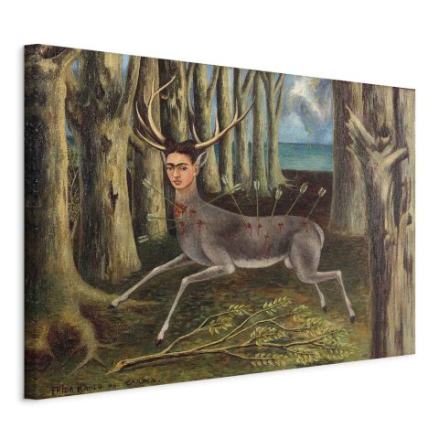 Obraz - Frida Kahlo - Ranny jeleń 60x40 Standard