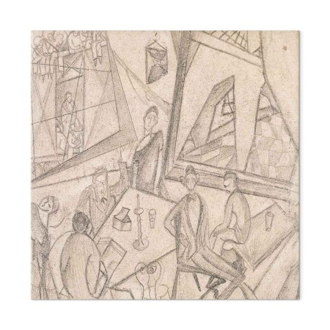 Obraz - Frida Kahlo - Frida i jej współcześni 40x40 Na płótnie włoskim