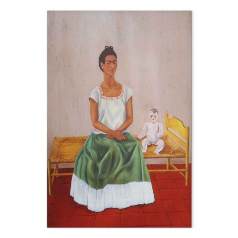 Obraz - Frida Kahlo - Ja i moja lalka 20x30 Standard