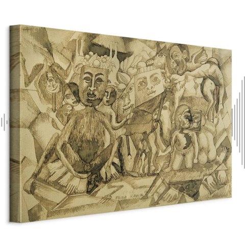 Obraz - Frida Kahlo - Karma 30x20 Akustyczny
