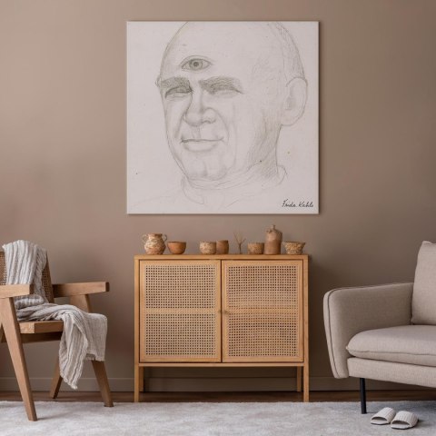 Obraz - Frida Kahlo - Portret Nacho Aguirre 40x40 Na płótnie włoskim