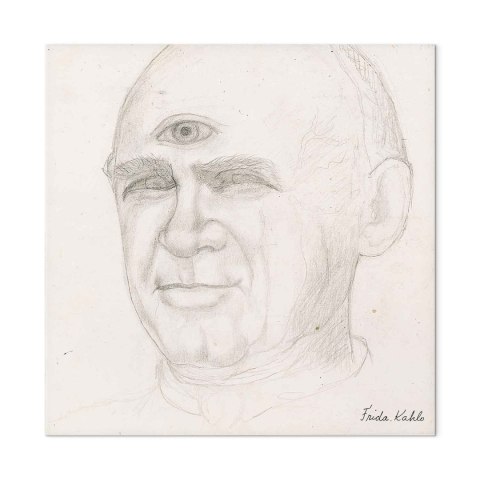 Obraz - Frida Kahlo - Portret Nacho Aguirre 40x40 Standard
