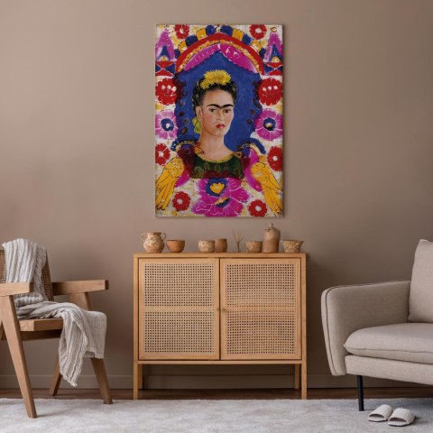 Obraz - Frida Kahlo - Rama (Autoportret) 20x30 Na płótnie włoskim