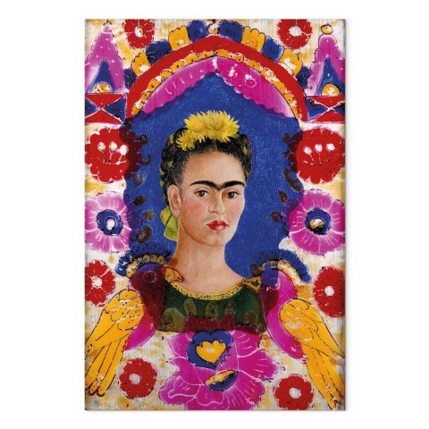 Obraz - Frida Kahlo - Rama (Autoportret) 20x30 Premium Print