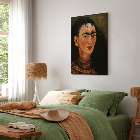 Obraz - Frida Kahlo - Diego i ja 20x30 Na płótnie włoskim
