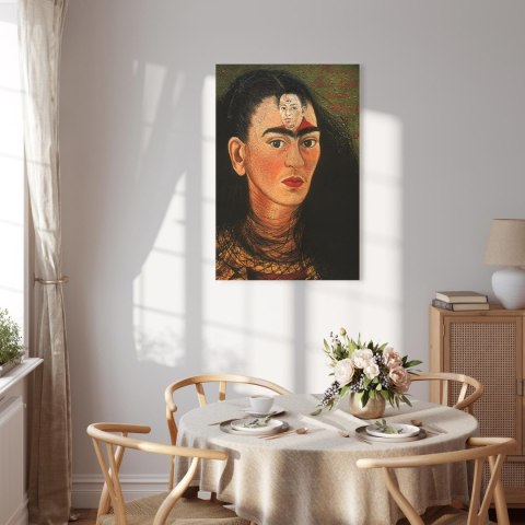 Obraz - Frida Kahlo - Diego i ja 20x30 Na płótnie włoskim