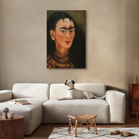 Obraz - Frida Kahlo - Diego i ja 20x30 Premium Print