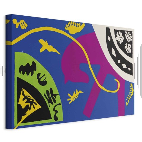 Obraz - Henri Matisse - Koń, jeździec i klaun (z cyklu „Jazz") 30x20 Akustyczny