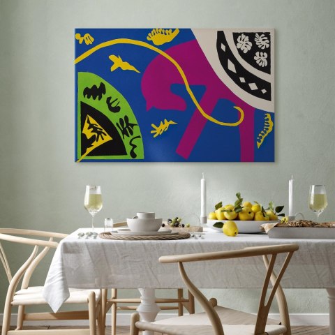 Obraz - Henri Matisse - Koń, jeździec i klaun (z cyklu „Jazz") 30x20 Akustyczny