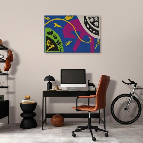 Obraz - Henri Matisse - Koń, jeździec i klaun (z cyklu „Jazz") 30x20 Premium Print