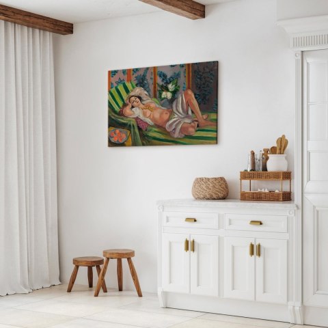 Obraz - Henri Matisse - Leżąca odaliska z magnoliami 30x20 Akustyczny