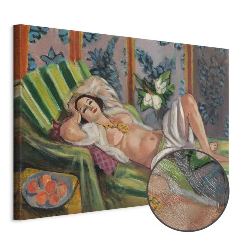 Obraz - Henri Matisse - Leżąca odaliska z magnoliami 30x20 Premium Print