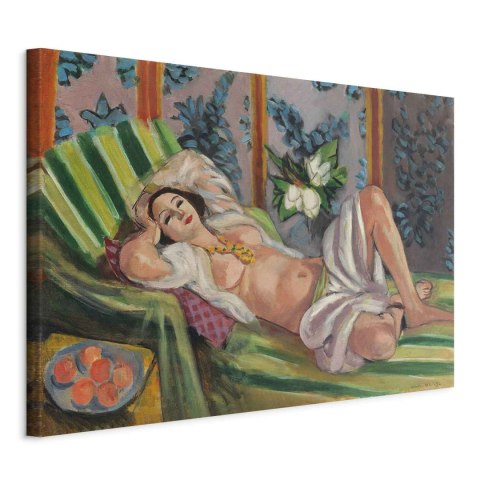 Obraz - Henri Matisse - Leżąca odaliska z magnoliami 90x60 Standard