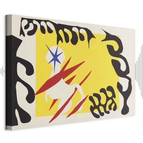 Obraz - Henri Matisse - Koszmar Białego Słonia 30x20 Akustyczny