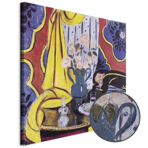Obraz - Henri Matisse - Harmonia w kolorze żółtym 40x40 Premium Print