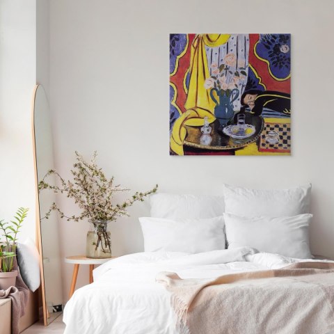 Obraz - Henri Matisse - Harmonia w kolorze żółtym 60x60 Standard