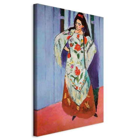 Obraz - Henri Matisse - Madame Matisse z szalem Manila 40x60 Standard
