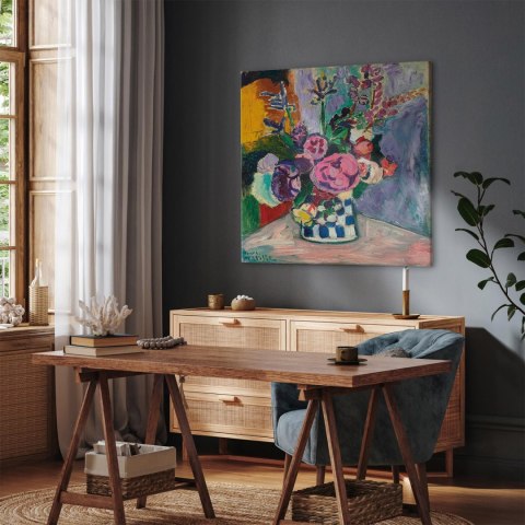 Obraz - Henri Matisse - Piwonie 40x40 Premium Print