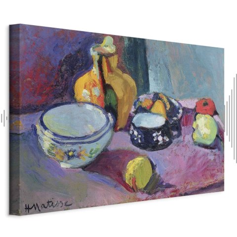 Obraz - Henri Matisse - Naczynia i owoce 30x20 Akustyczny