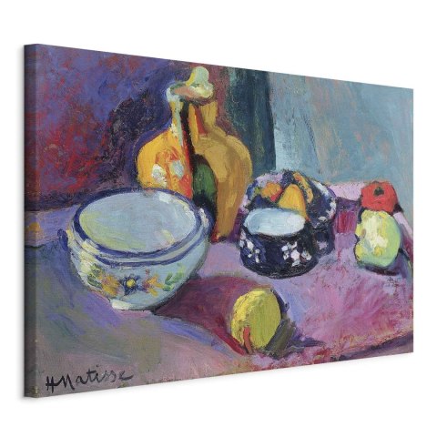 Obraz - Henri Matisse - Naczynia i owoce 30x20 Standard
