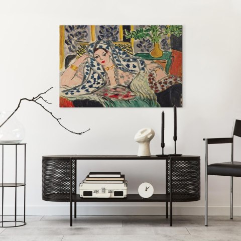 Obraz - Henri Matisse - Odaliska w Fautenuil 60x40 Na płótnie włoskim