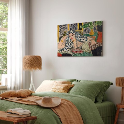 Obraz - Henri Matisse - Odaliska w Fautenuil 60x40 Na płótnie włoskim