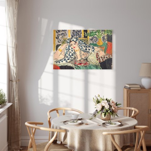 Obraz - Henri Matisse - Odaliska w Fautenuil 90x60 Standard