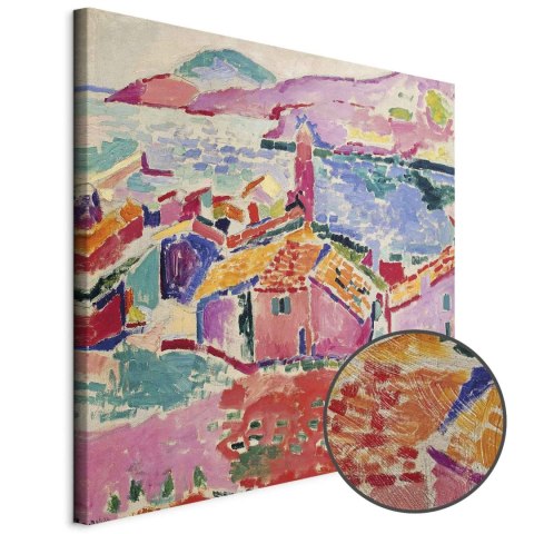 Obraz - Henri Matisse - Widok na Collioure 40x40 Premium Print