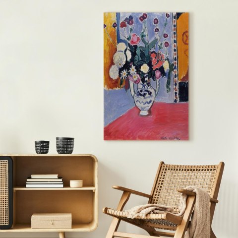 Obraz - Henri Matisse - Bukiet w wazonie z dwoma uchwytami 60x90 Standard