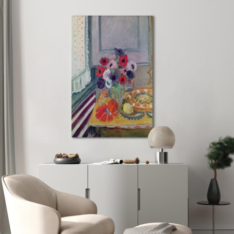Obraz - Henri Matisse - Martwa natura z zawilcami 20x30 Standard