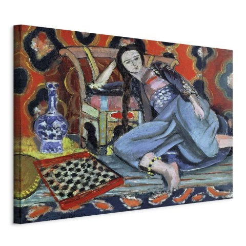 Obraz - Henri Matisse - Odaliska z tureckim krzesłem 30x20 Standard