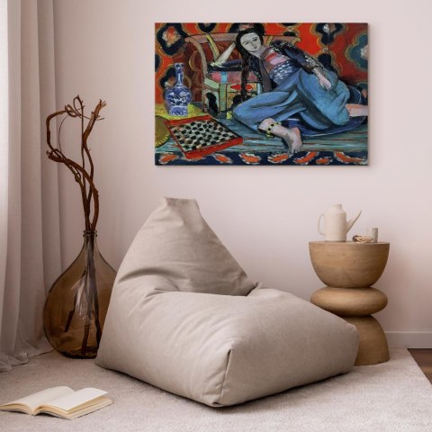 Obraz - Henri Matisse - Odaliska z tureckim krzesłem 30x20 Standard