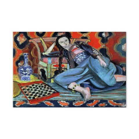 Obraz - Henri Matisse - Odaliska z tureckim krzesłem 90x60 Standard