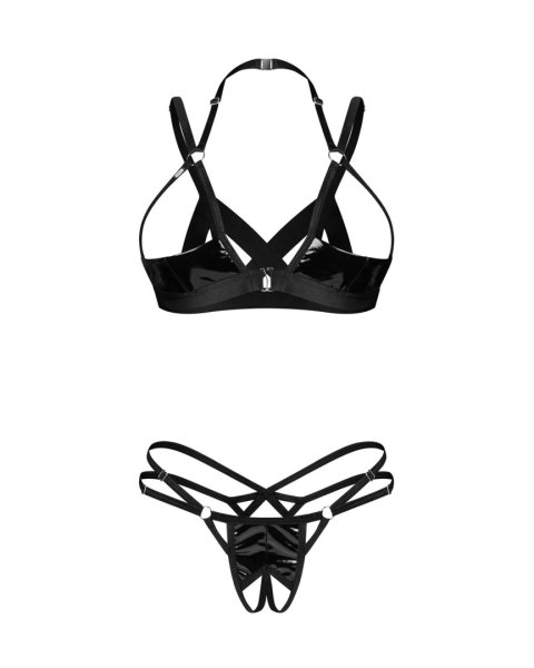 Keira Lise komplet 2-częściowy otwarty S/M