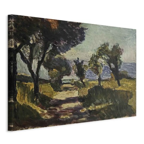 Obraz - Henri Matisse - Korsykański krajobraz z drzewami oliwnymi 60x40 Standard