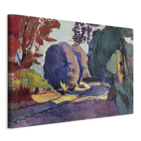 Obraz - Henri Matisse - Ogrody Luksemburskie 60x40 Na płótnie włoskim