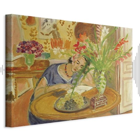 Obraz - Henri Matisse - Kobieta z mieczykami 30x20 Akustyczny