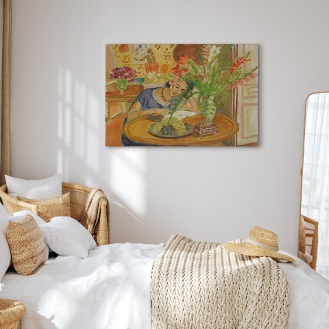 Obraz - Henri Matisse - Kobieta z mieczykami 30x20 Akustyczny
