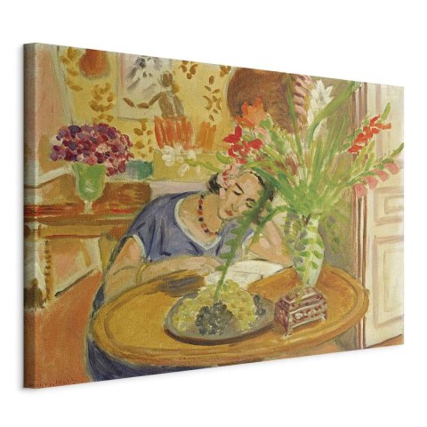 Obraz - Henri Matisse - Kobieta z mieczykami 60x40 Standard