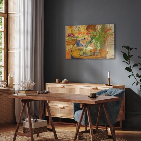Obraz - Henri Matisse - Kobieta z mieczykami 60x40 Standard