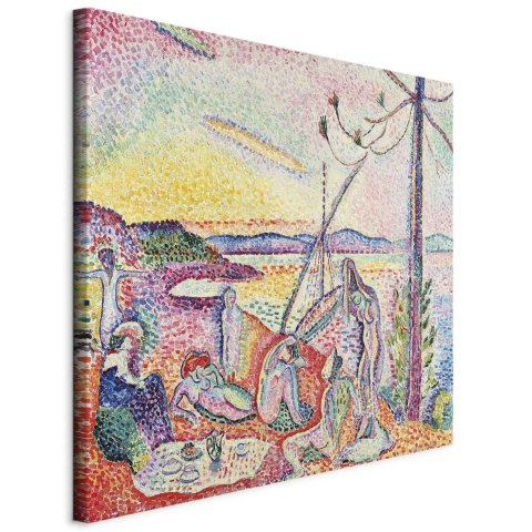 Obraz - Henri Matisse - Luksus, spokój i przyjemność 40x40 Na płótnie włoskim