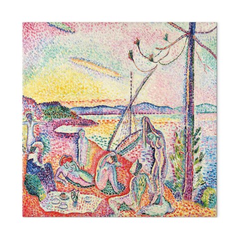 Obraz - Henri Matisse - Luksus, spokój i przyjemność 40x40 Na płótnie włoskim
