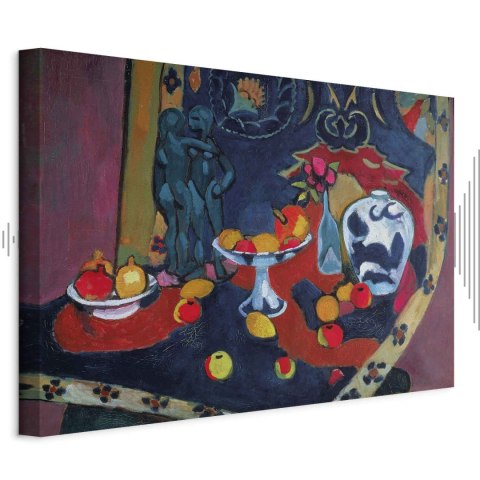 Obraz - Henri Matisse - Martwa natura z owocami i posągiem z brązu 30x20 Akustyczny