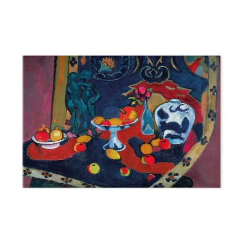 Obraz - Henri Matisse - Martwa natura z owocami i posągiem z brązu 30x20 Akustyczny