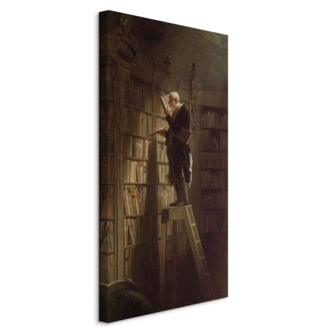 Obraz - Carl Spitzweg - Bibliotekarz 30x60 Standard